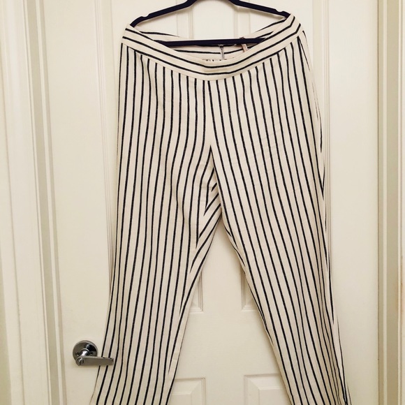 Laundry by shelli segal Striped white pants - Picture 2 of 7
